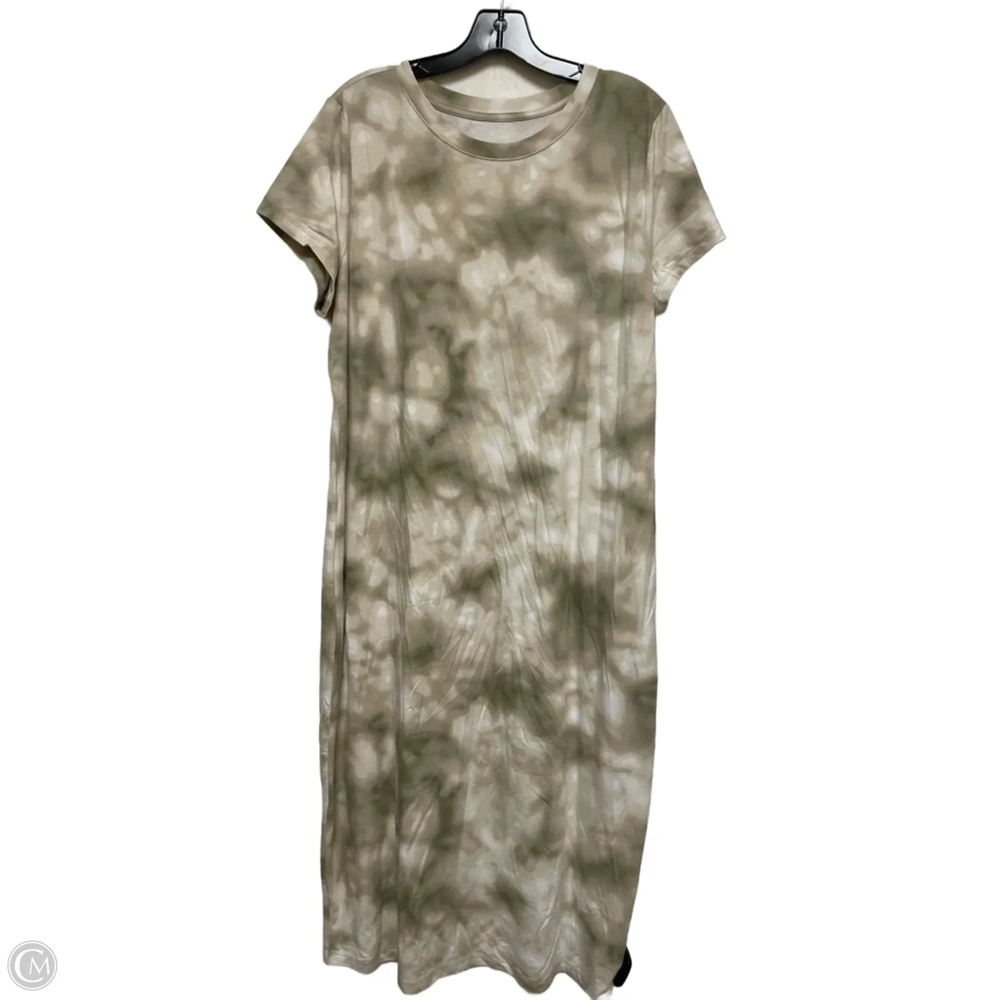 Dress Casual Midi By G.i.l.i. In Green, Size: L