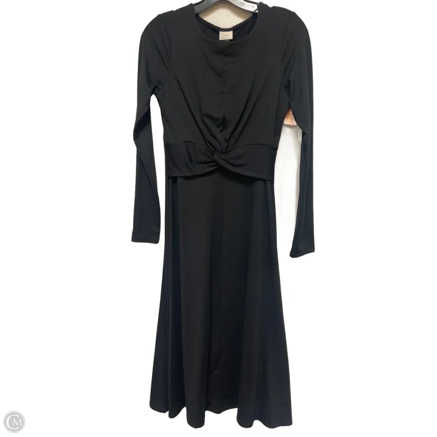 Dress Casual Midi By A New Day In Black, Size: S