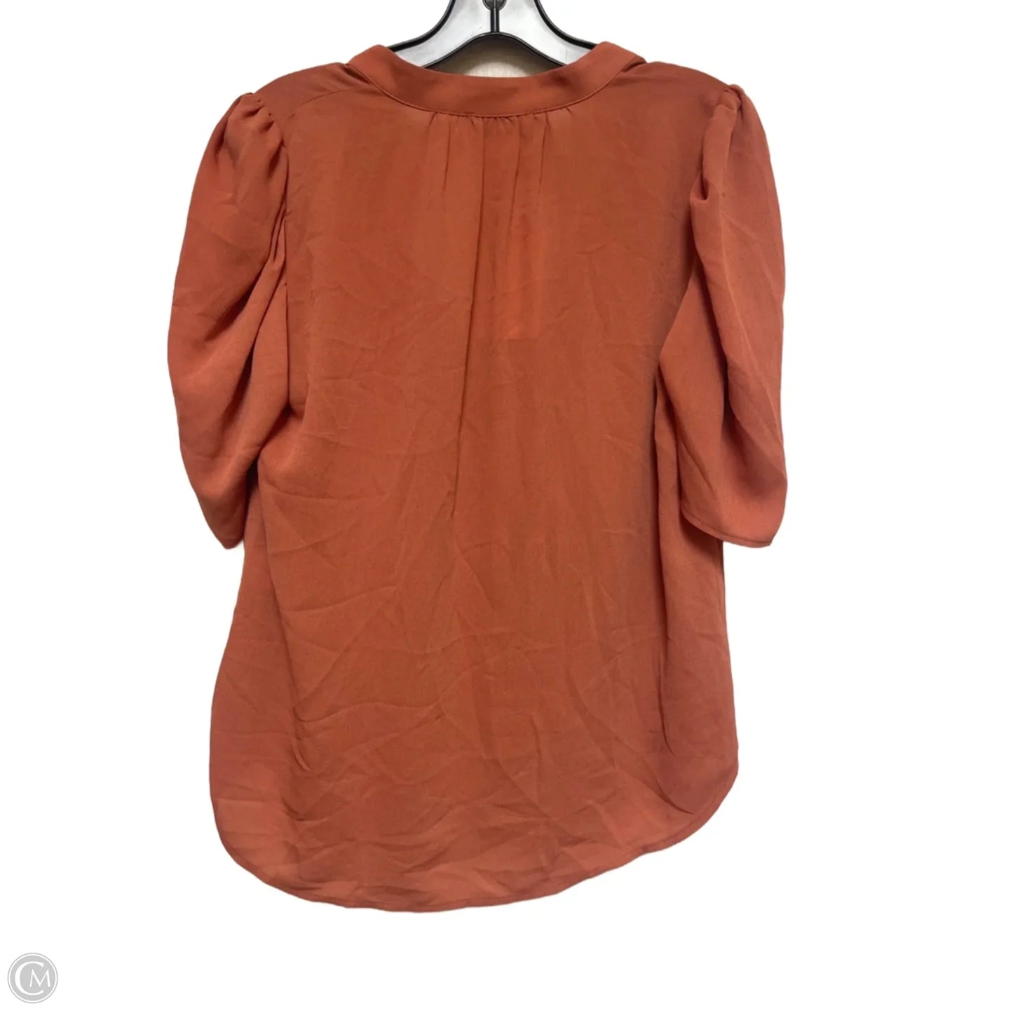 Top Short Sleeve By Clothes Mentor In Copper, Size: S