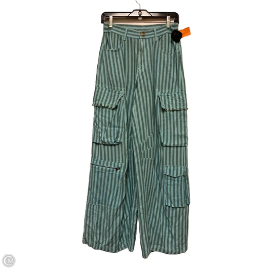 Pants Wide Leg By Urban Outfitters In Striped Pattern, Size: 4