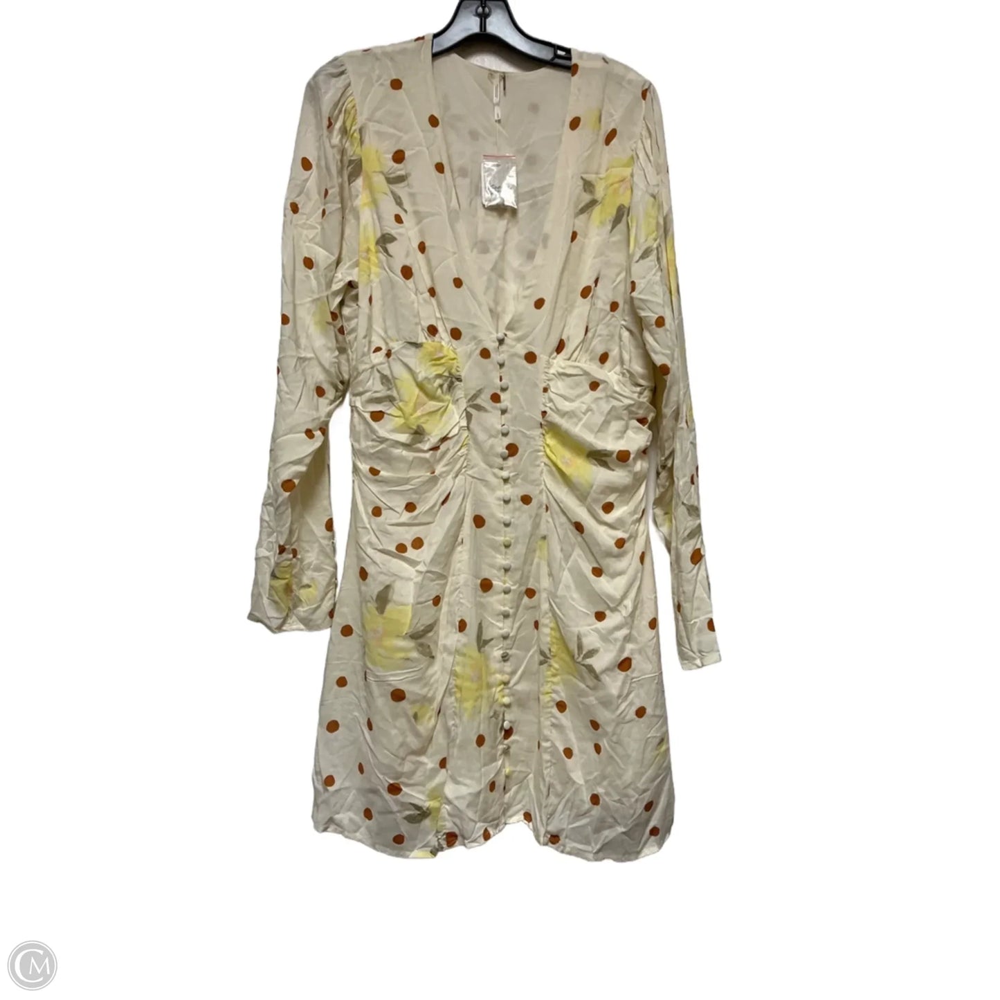 Dress Casual Short By Free People In Cream, Size: Xl