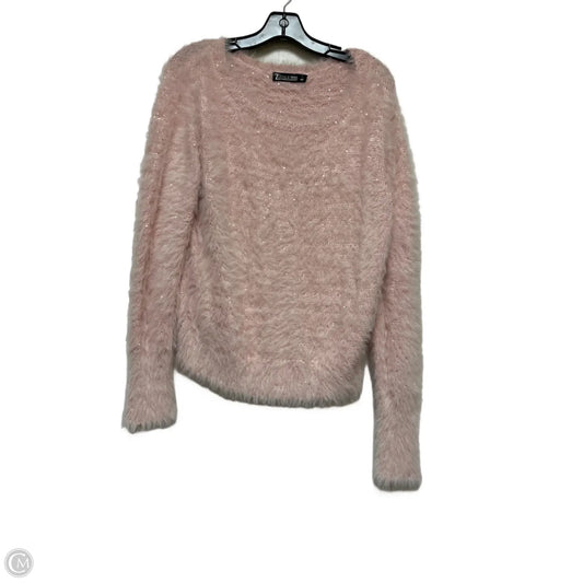Sweater By New York And Co In Pink, Size: L