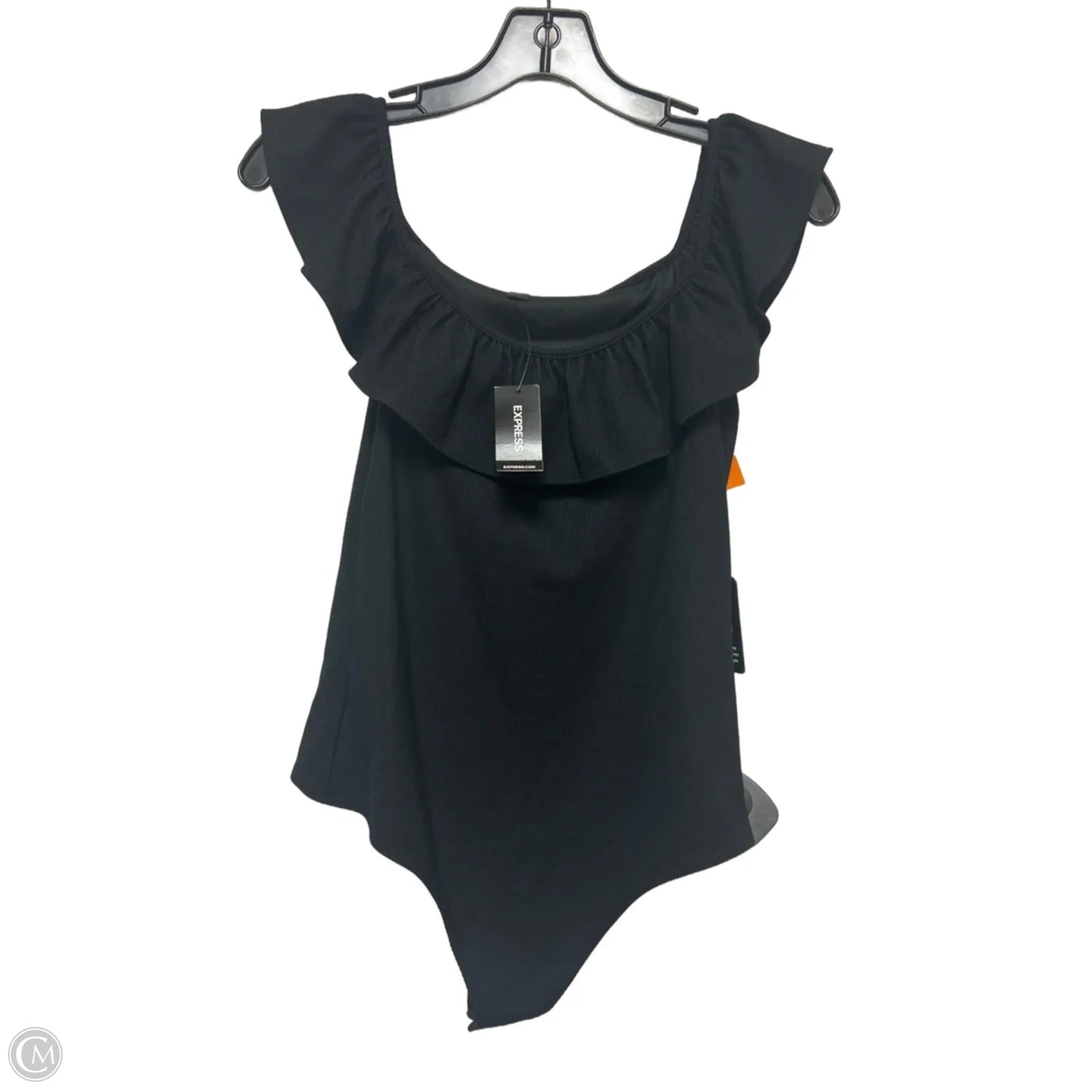 Bodysuit By Express In Black, Size: S