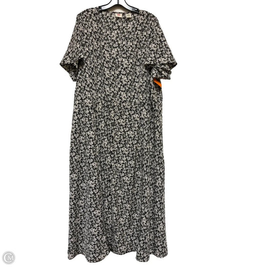Dress Casual Midi By Levis In Floral Print, Size: 3x