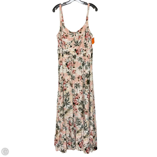 Dress Casual Maxi By Torrid In Floral Print, Size: 1x