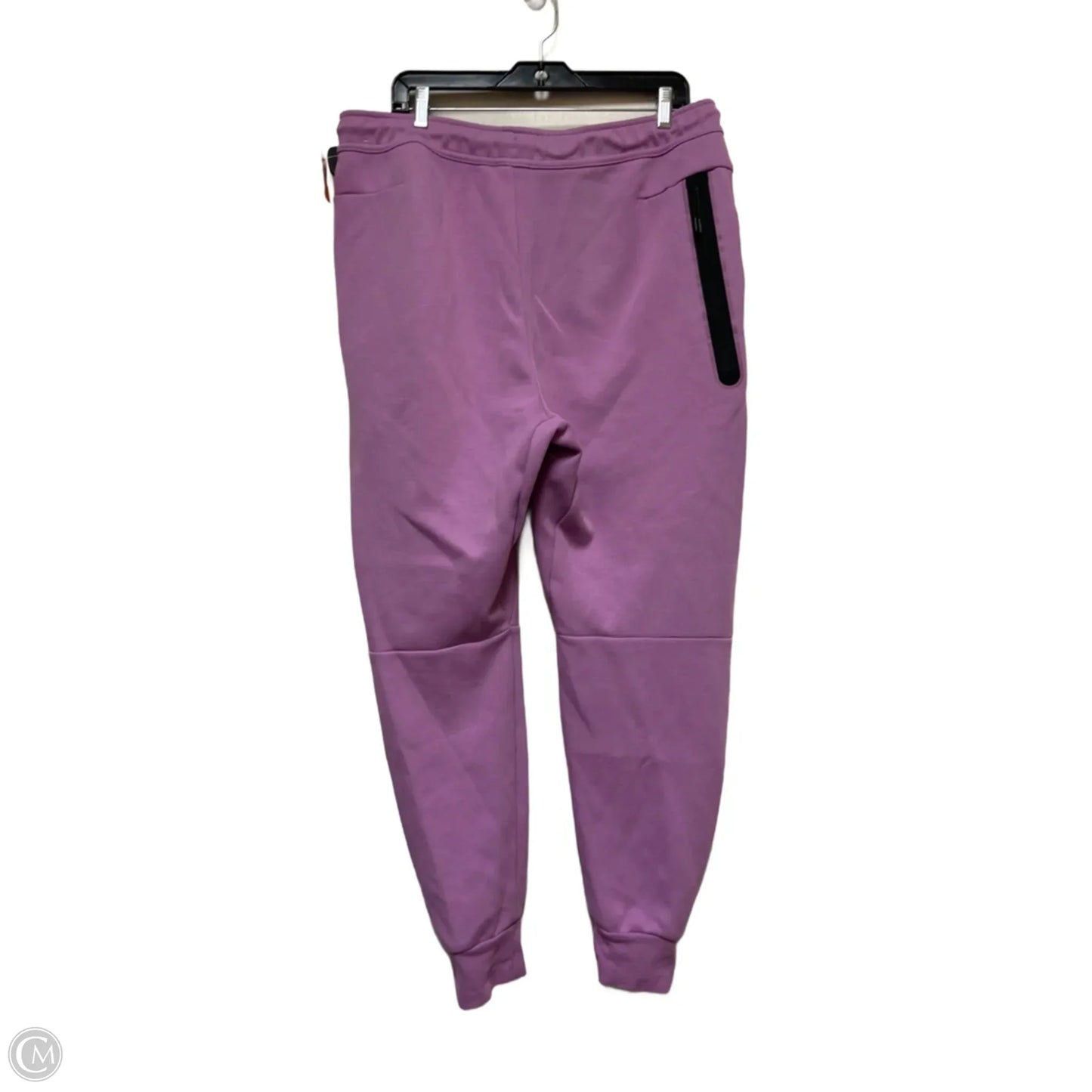 Athletic Pants By Nike In Purple, Size: Xl