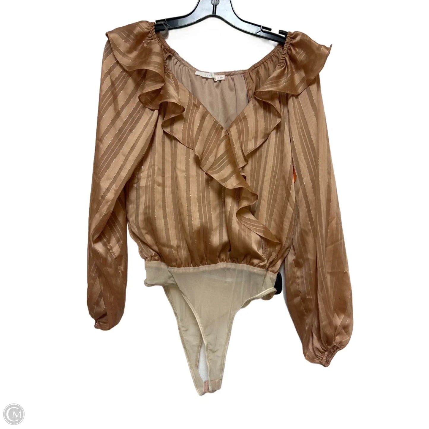 Bodysuit By Lush In Rose Gold, Size: S