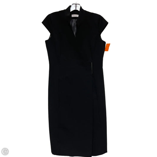 Dress Casual Short By Calvin Klein In Black, Size: S