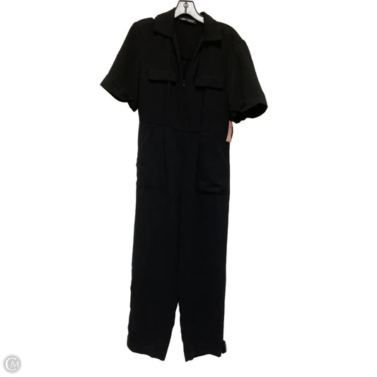 Jumpsuit By Zara In Black, Size: Xs