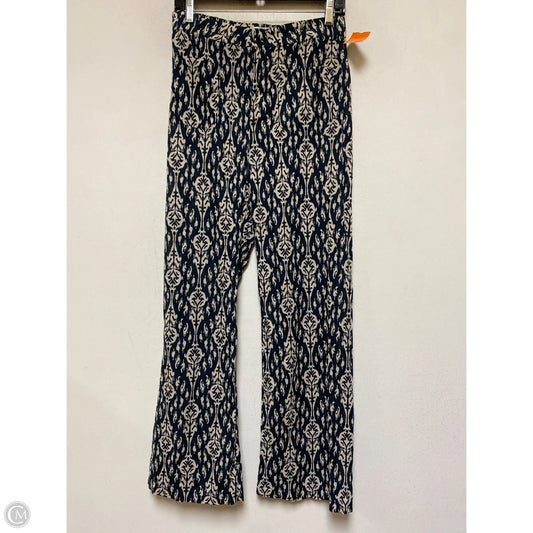 Pants Other By Zara In Blue & Cream, Size: 4