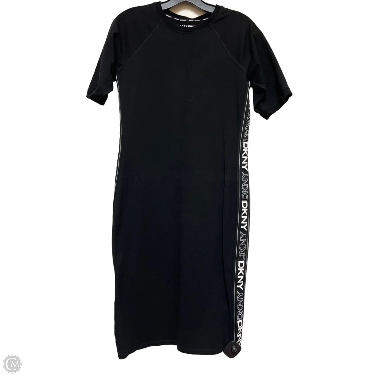Dress Casual Midi By Dkny In Black, Size: S