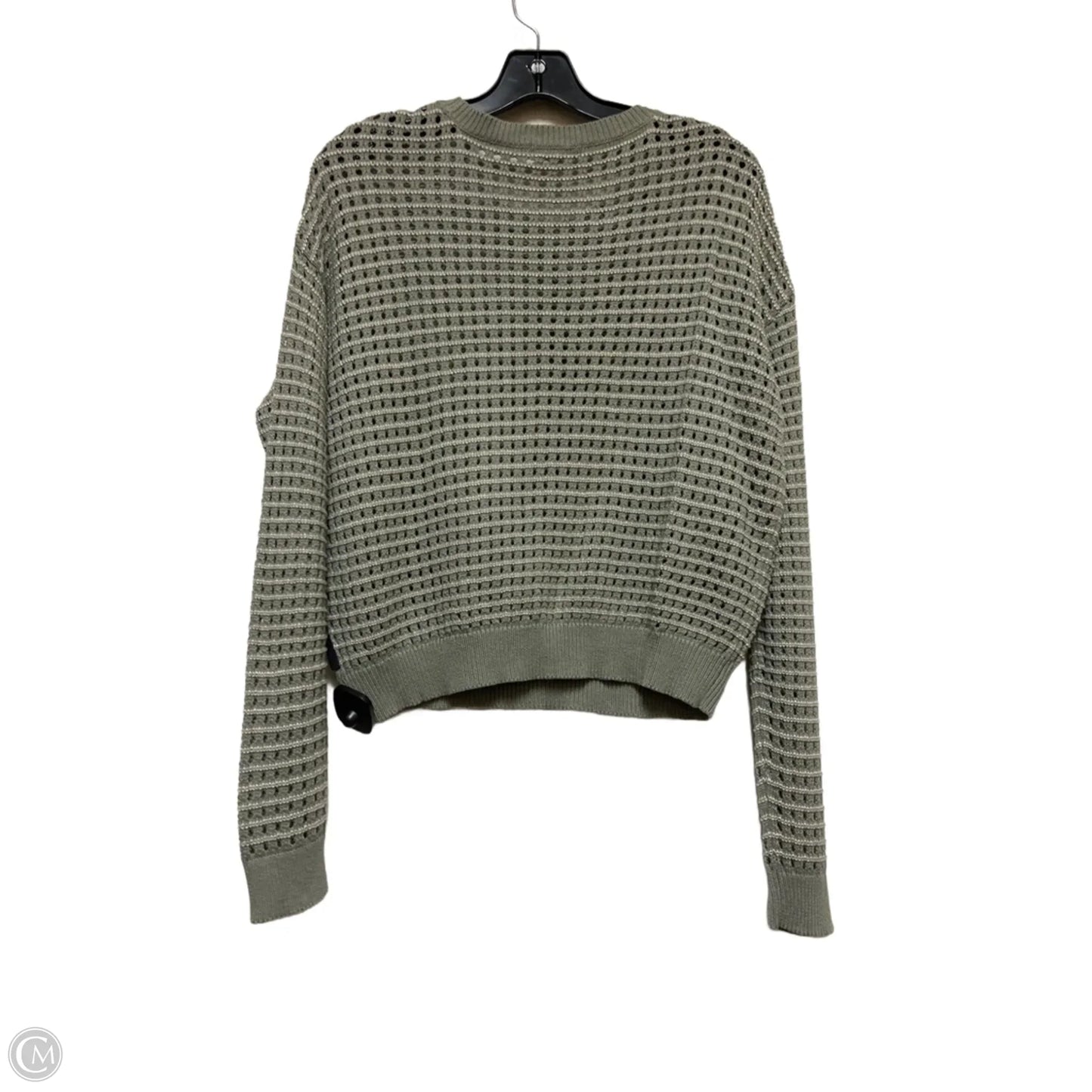 Sweater By Calvin Klein In Green, Size: S