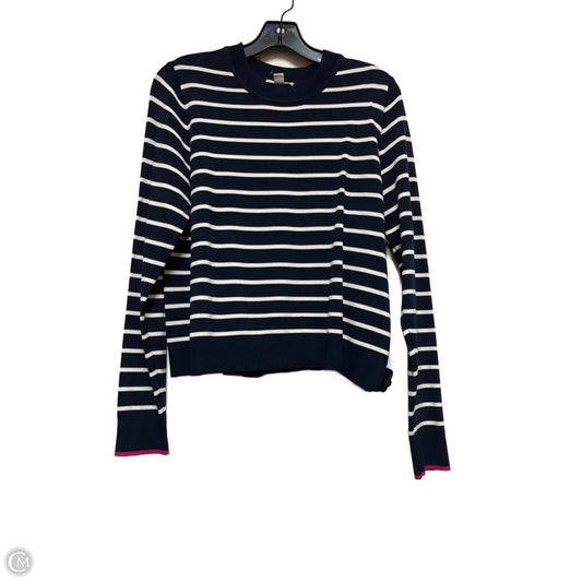 Top Long Sleeve By On 34th In Striped Pattern, Size: M