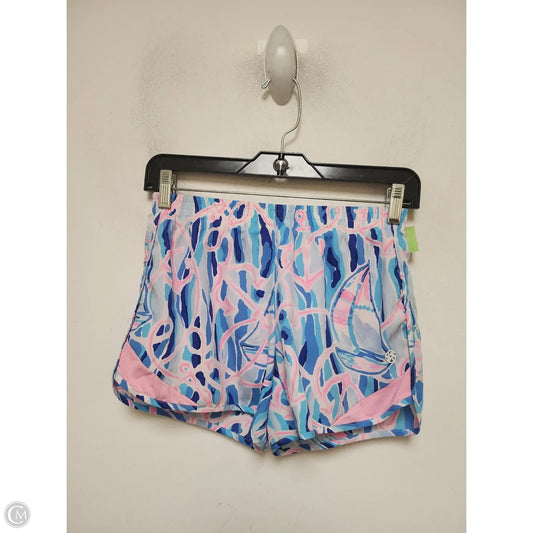 Shorts Designer By Lilly Pulitzer In Blue & Pink, Size: 0
