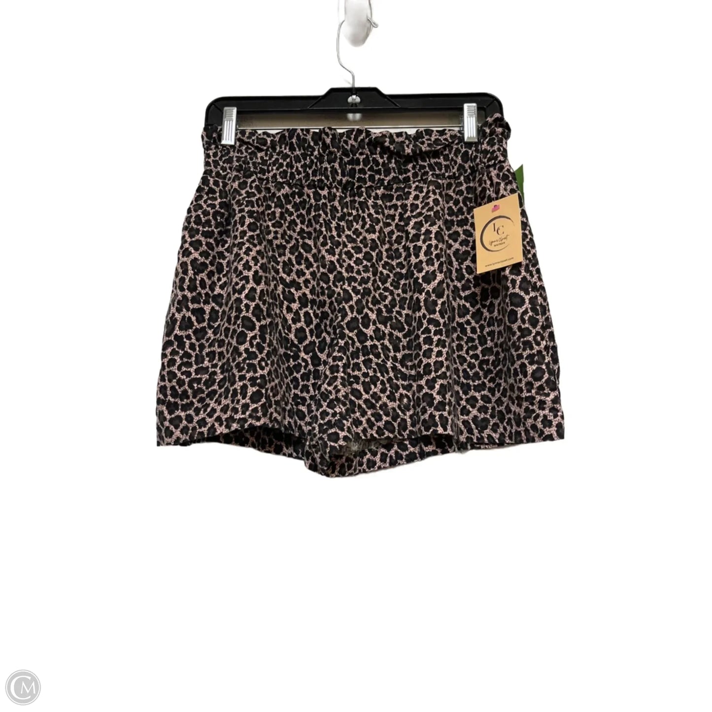 Shorts By Express In Animal Print, Size: 4