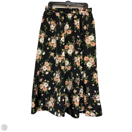Skirt Maxi By Old Navy In Floral Print, Size: L