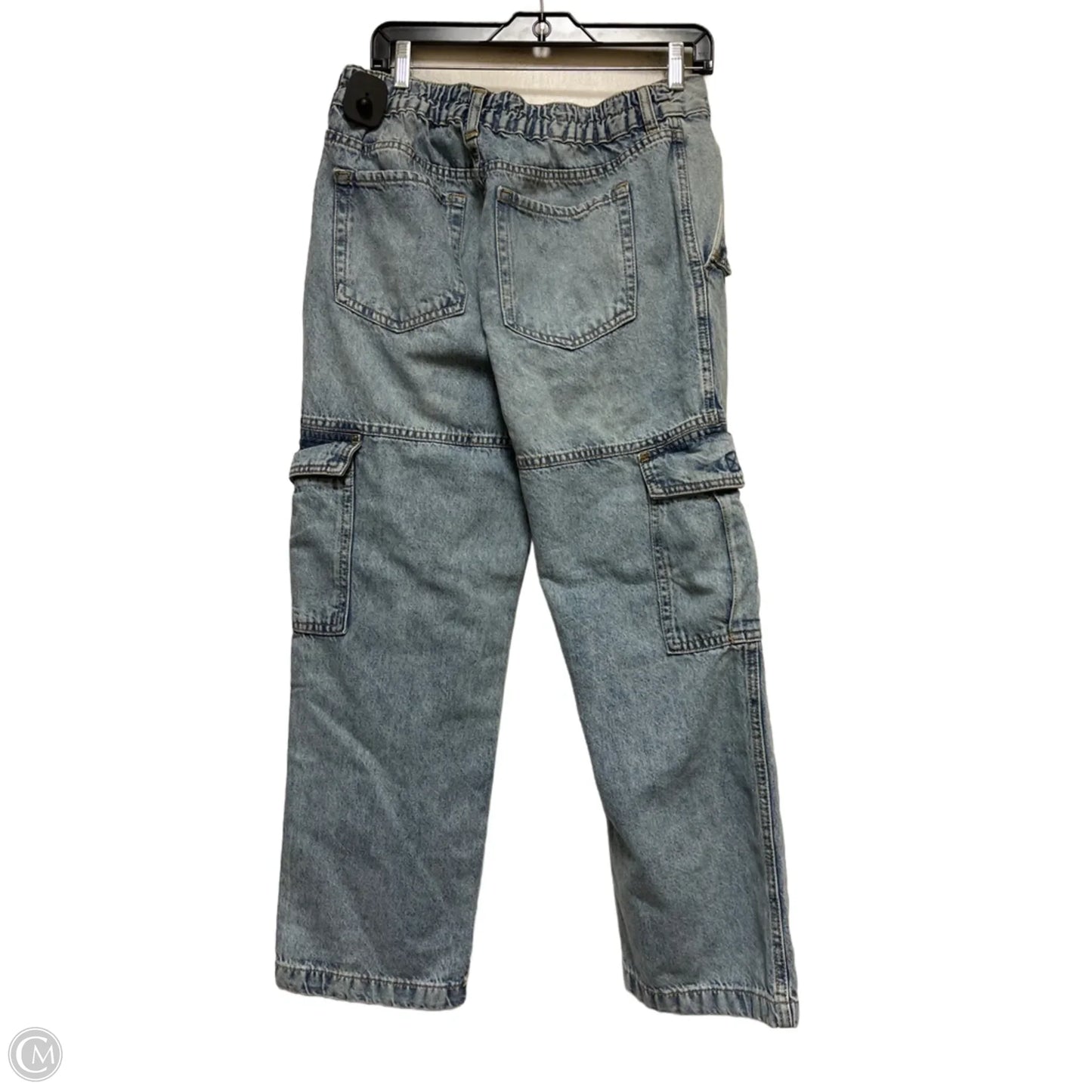 Jeans Wide Leg By Aeropostale In Blue Denim, Size: 8p