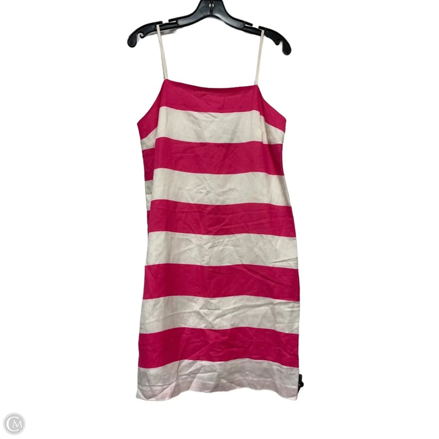 Dress Casual Short By Cece In Pink & White, Size: 8