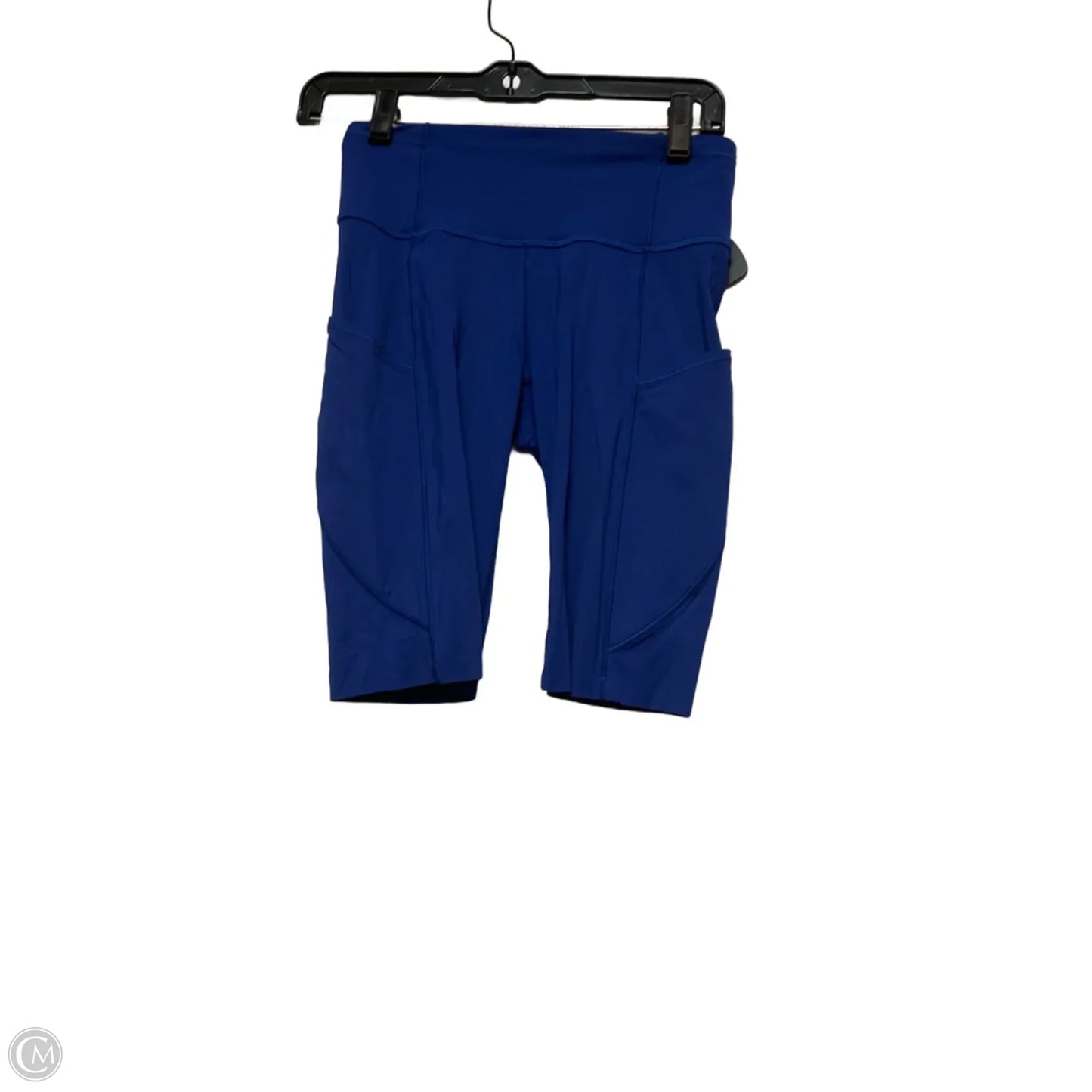 Athletic Shorts By Lululemon In Blue, Size: 4