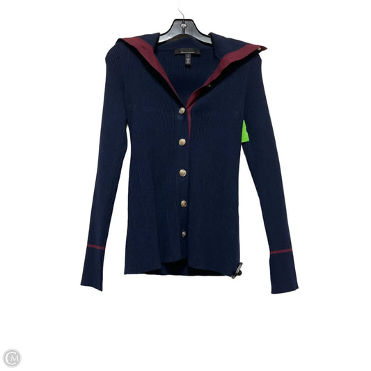 Top Long Sleeve By White House Black Market In Navy, Size: S