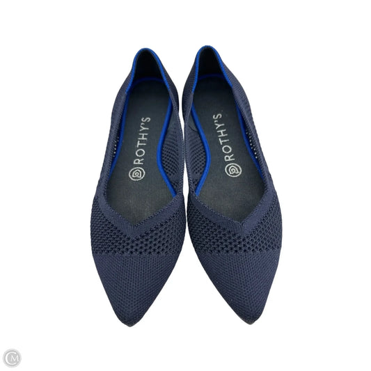 Shoes Flats By Rothys In Navy, Size: 8