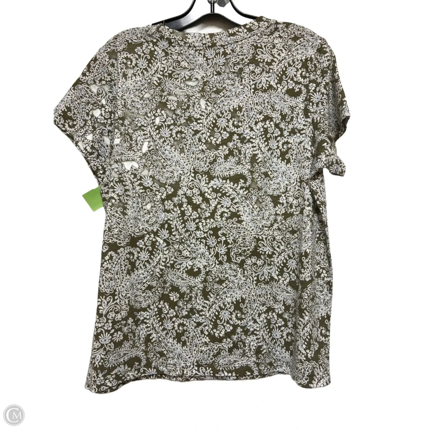 Top Short Sleeve Basic By Sanctuary In Paisley Print, Size: L