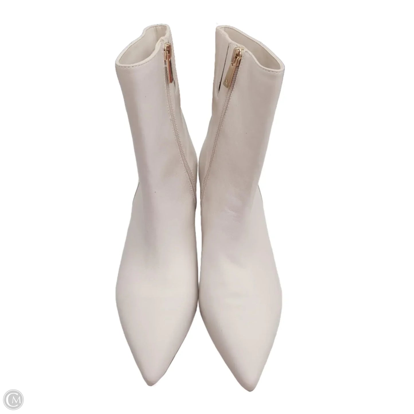 Boots Ankle Heels By Naturalizer In Cream, Size: 7.5