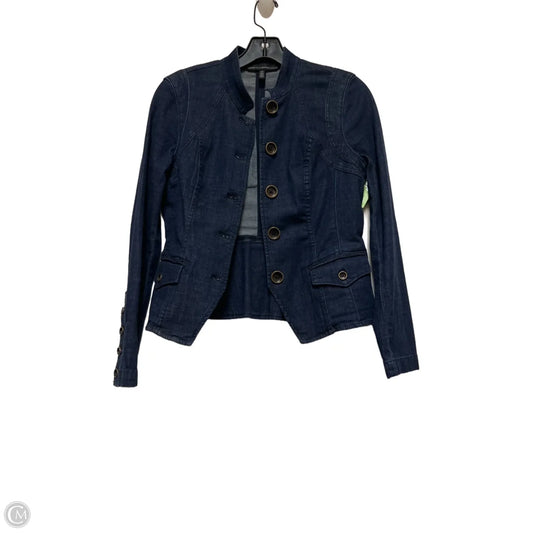 Jacket Denim By White House Black Market In Blue Denim, Size: Sp