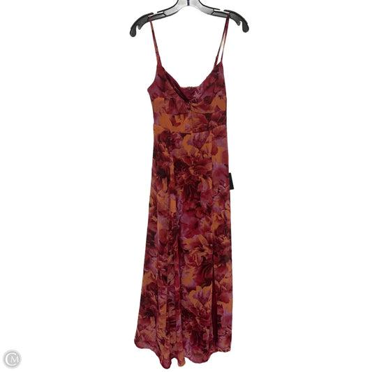 Dress Casual Maxi By Lulus In Floral Print, Size: S