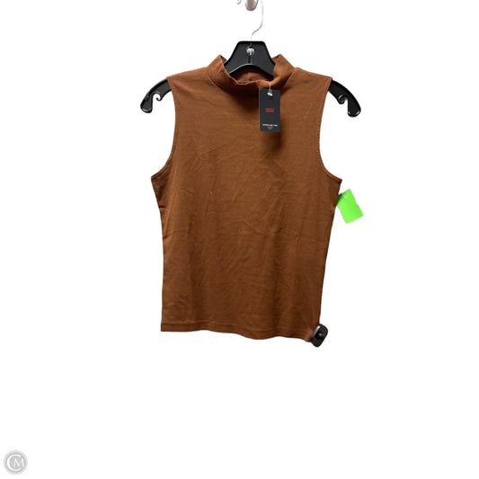 Top Sleeveless Basic By Levis In Brown, Size: M