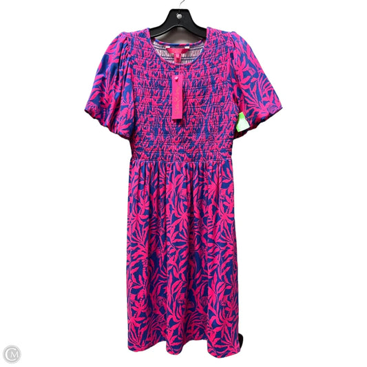 Dress Designer By Lilly Pulitzer In Blue & Pink, Size: Xs