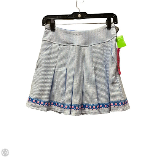Skort Designer By Lilly Pulitzer In Striped Pattern, Size: 0p