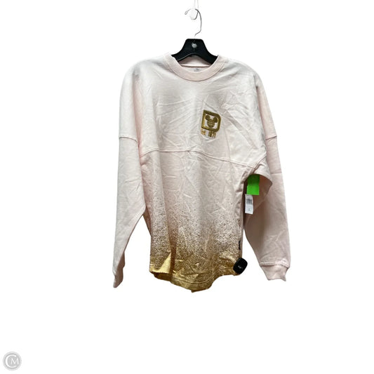Top Long Sleeve By Disney Store In Gold & Pink, Size: Xs