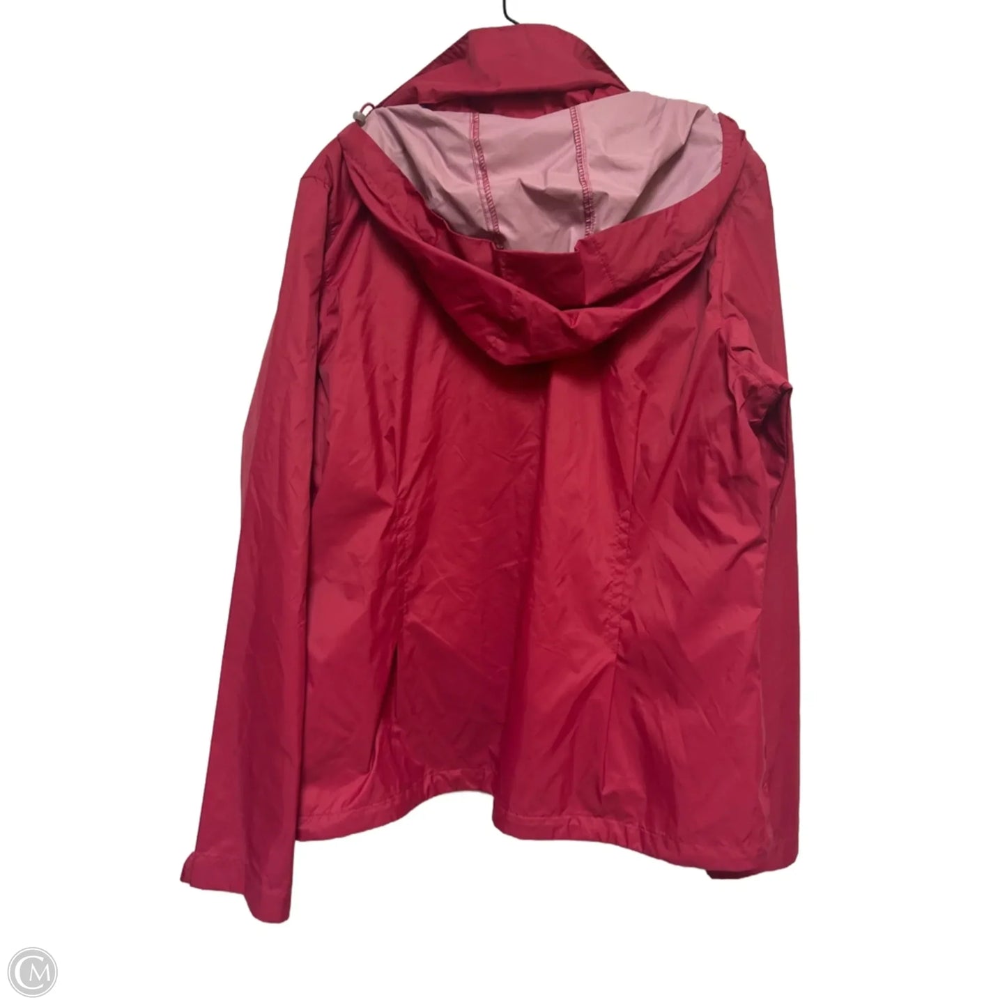 Jacket Windbreaker By Columbia In Pink, Size: Xl