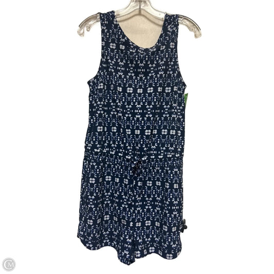 Athletic Dress By Athleta In Blue & White, Size: S
