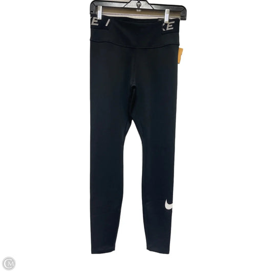 Athletic Leggings By Nike In Black, Size: M