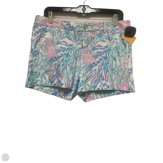 Shorts Designer By Lilly Pulitzer In Blue & Pink, Size: 6