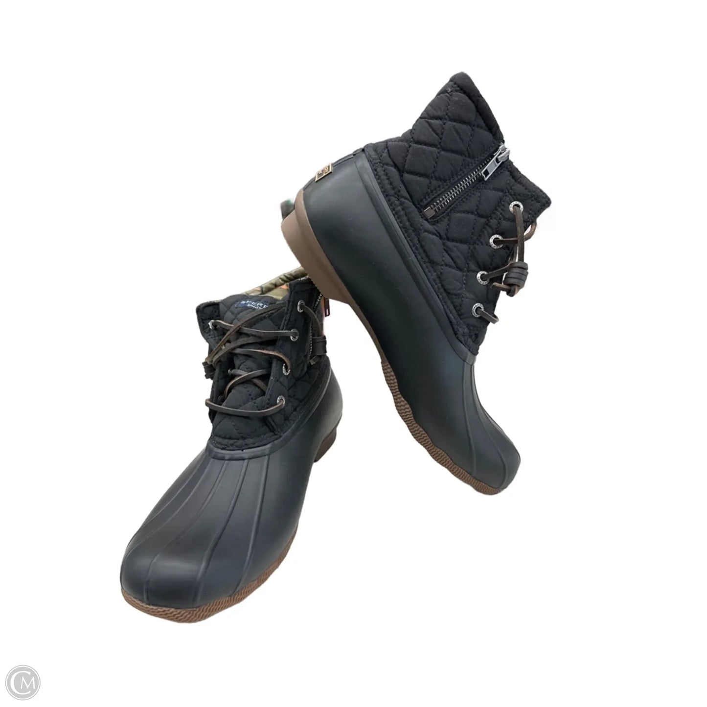 Boots Rain By Sperry In Black, Size: 10