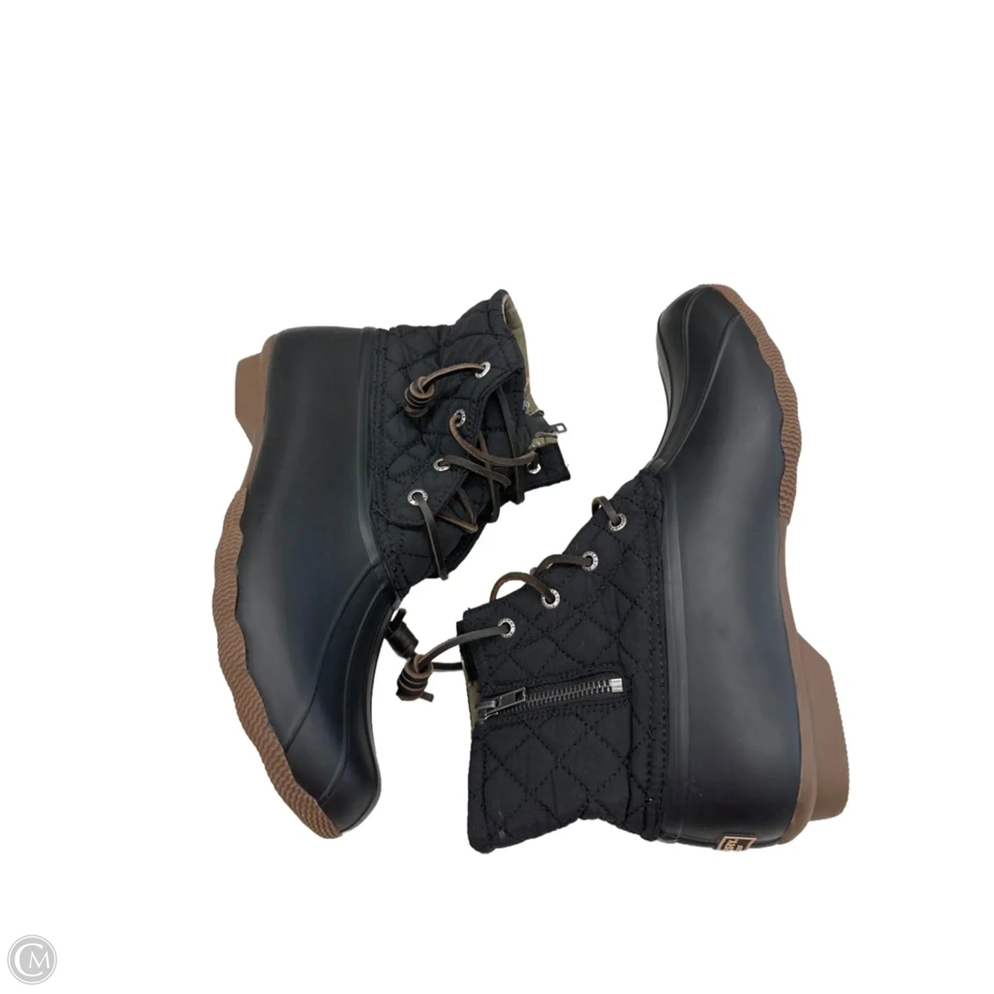 Boots Rain By Sperry In Black, Size: 10