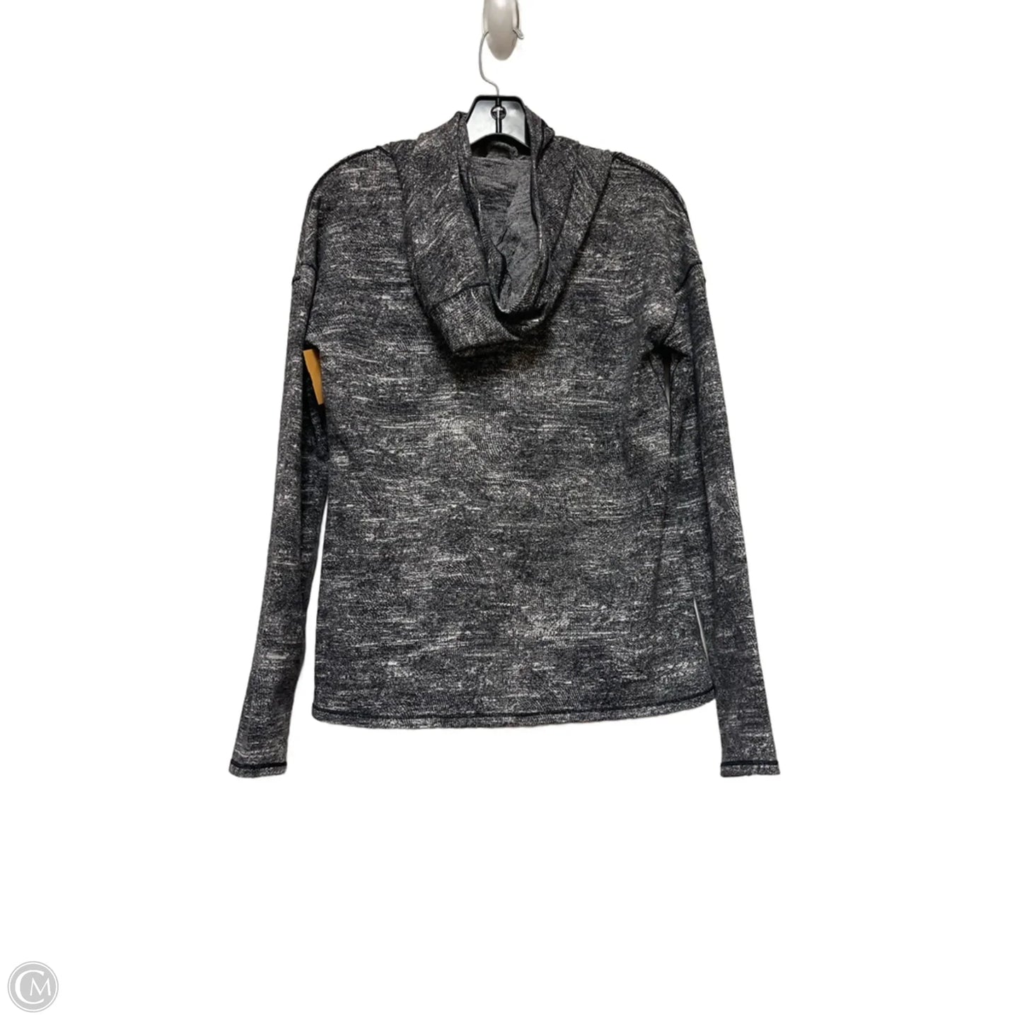 Athletic Jacket By Lululemon In Black & White, Size: 6