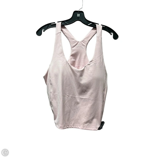 Athletic Tank Top By Jockey In Pink, Size: Xl