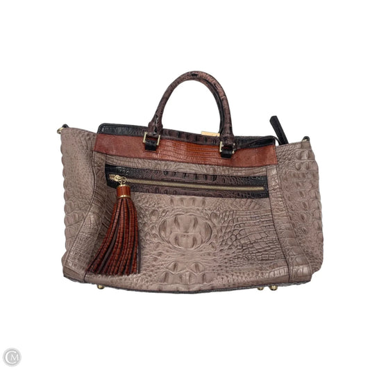 Handbag Designer By Brahmin, Size: Large
