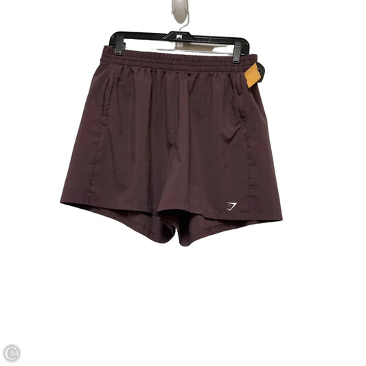 Athletic Shorts By Gym Shark In Brown, Size: Xl