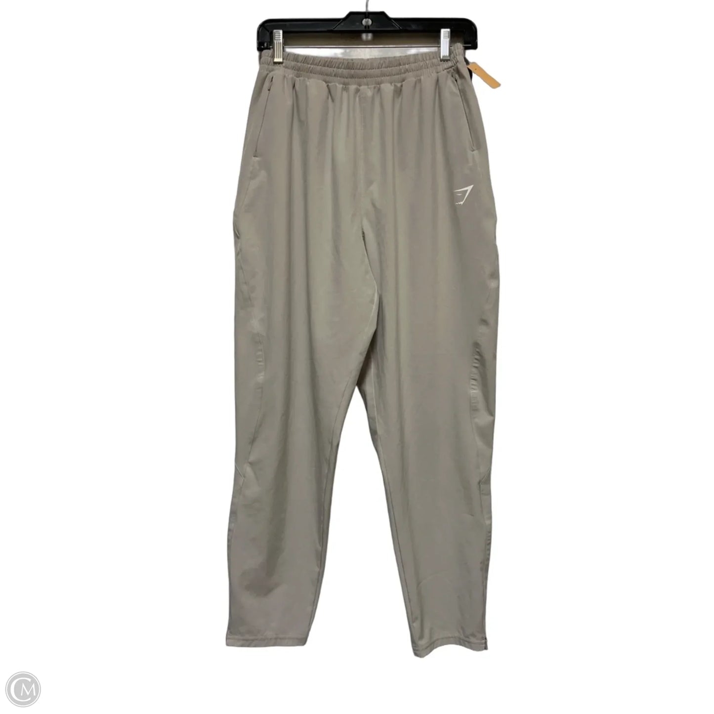 Athletic Pants By Gym Shark In Beige, Size: M