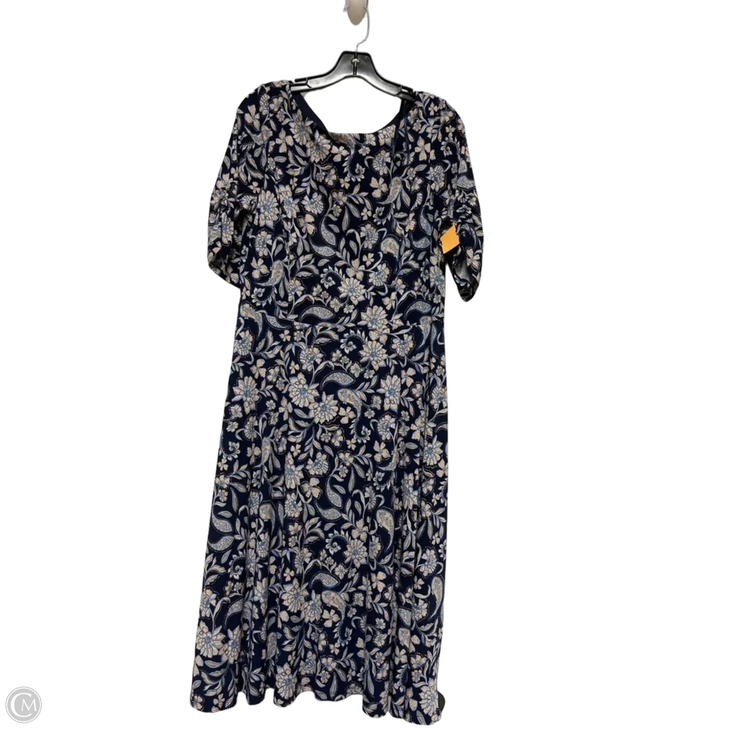 Dress Casual Midi By Jessica Howard In Floral Print, Size: Xl