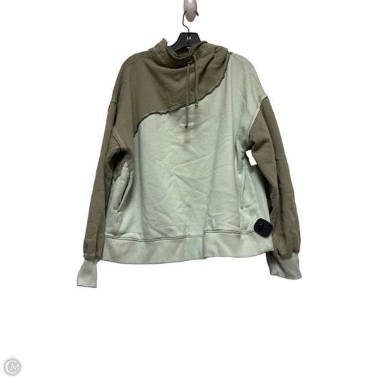 Sweatshirt Crewneck By Free People In Green, Size: M