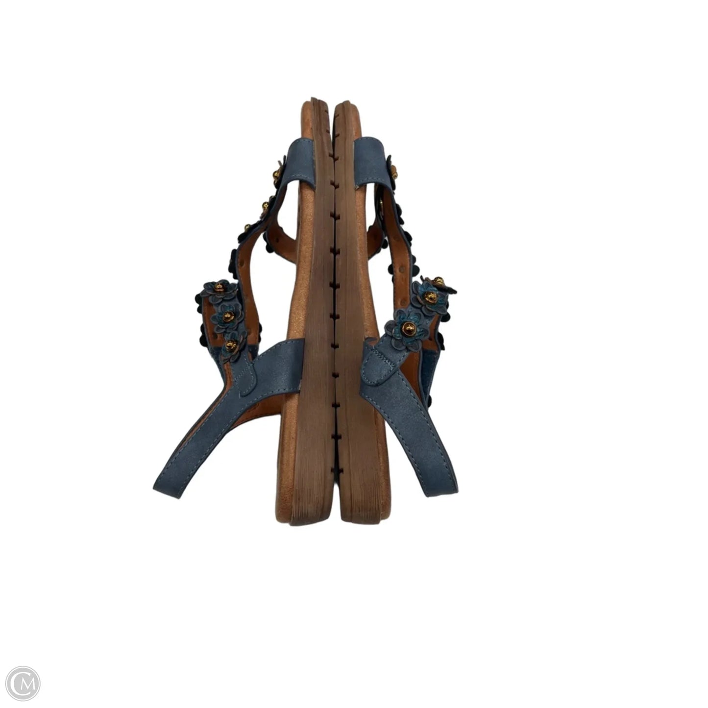 Sandals Flats By Spring Step In Navy, Size: 10