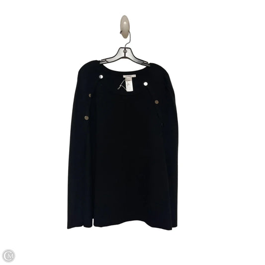 Sweater By Chicos In Black, Size: Xl