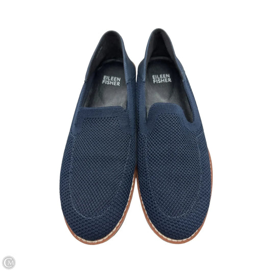 Shoes Flats By Eileen Fisher In Navy, Size: 5.5