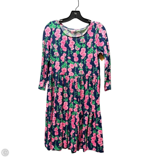Dress Designer By Lilly Pulitzer In Floral Print, Size: Xs